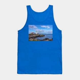 Portland Head Lighthouse Cape Elizabeth Maine Tank Top